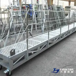 aluminum embarking ladder
